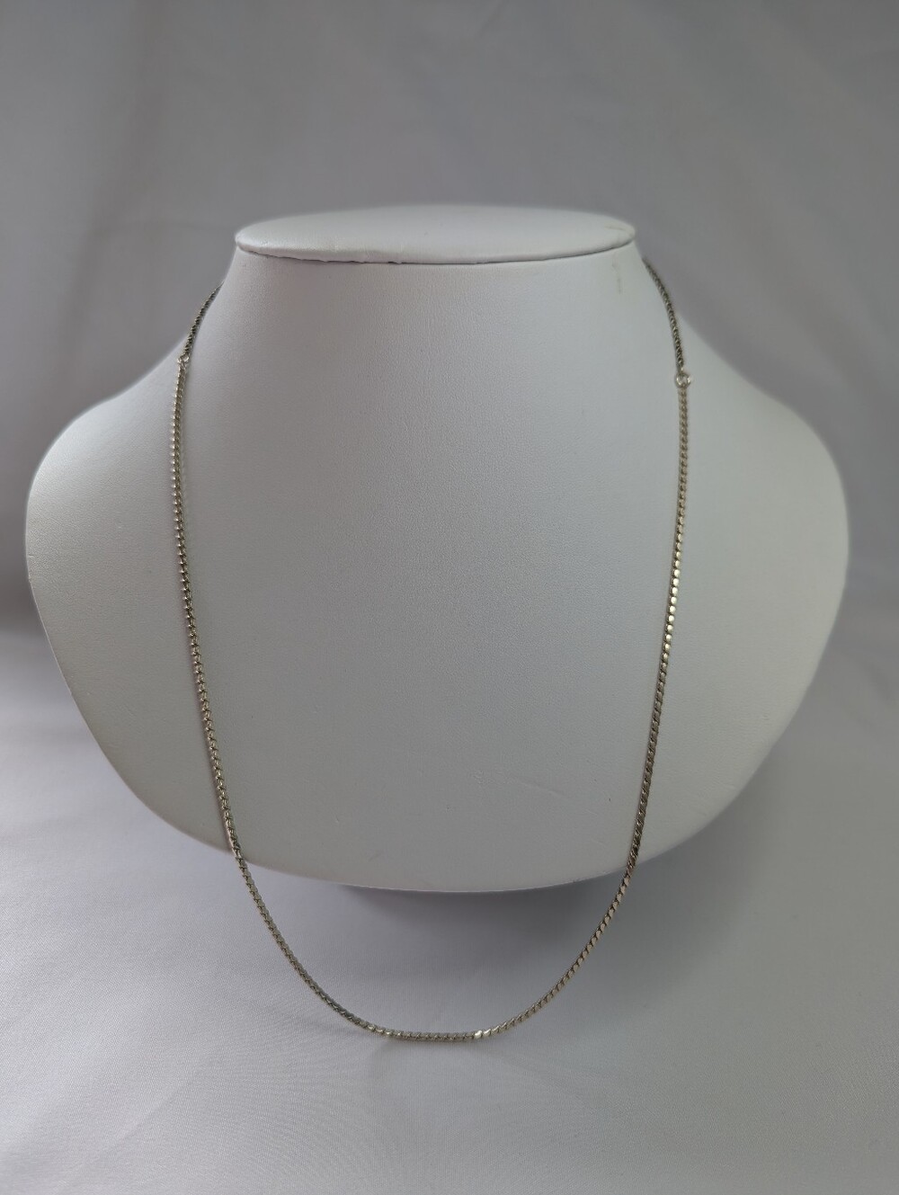Sterling Silver Heavy Box Chain Necklace
